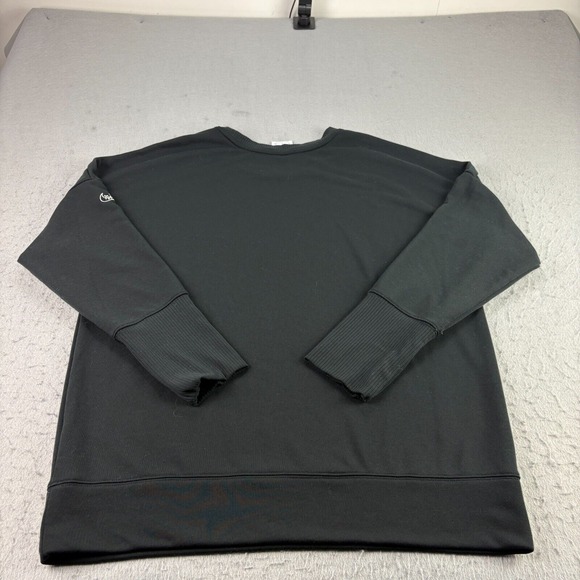 Atlanta Falcons Nike Sweatshirt Womens XL Black Dri Fit Pullover Relaxed Fit NFL - Picture 9 of 10